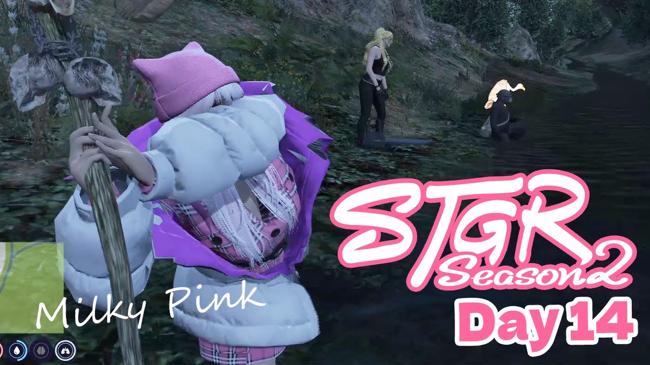 Day14【ストグラSeason2】今日はどんな日になるのかな【ミルキー・ピンク】