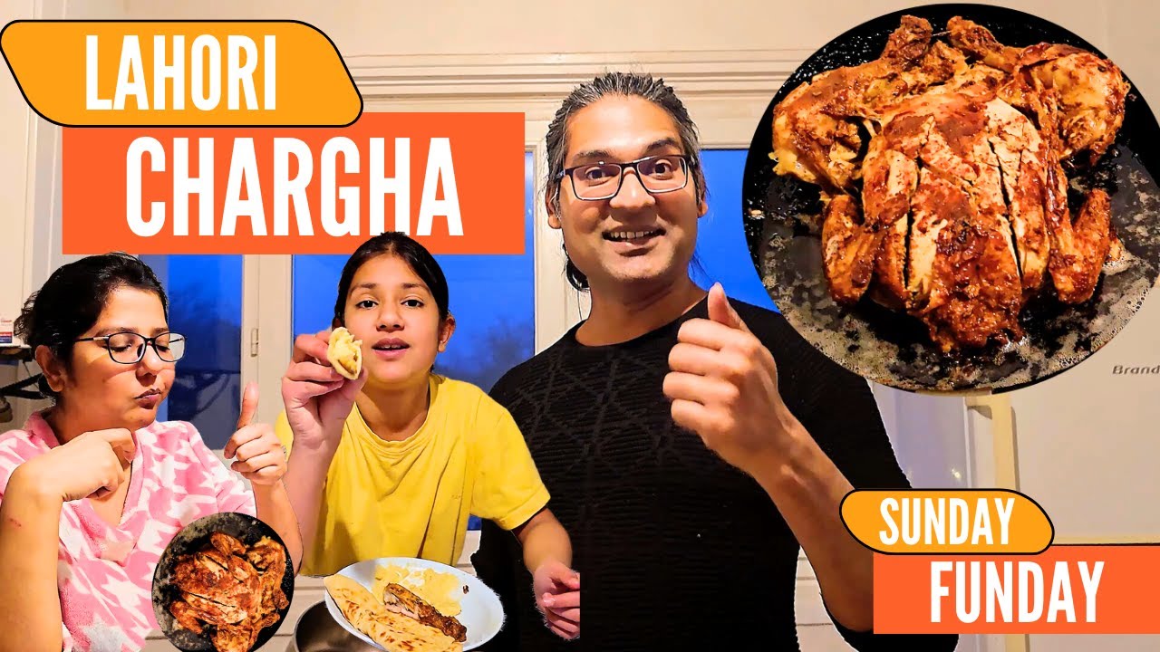 Sunday Family Vlog | Homemade Lahori Charga | Desi Family Time & Food Fun