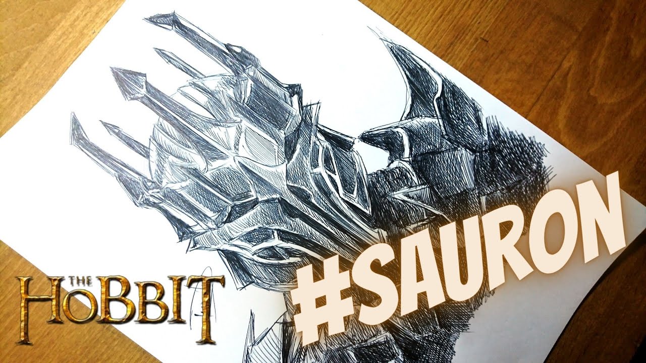 The Hobbit is #Sauron in Draw Ballpoint sketch!