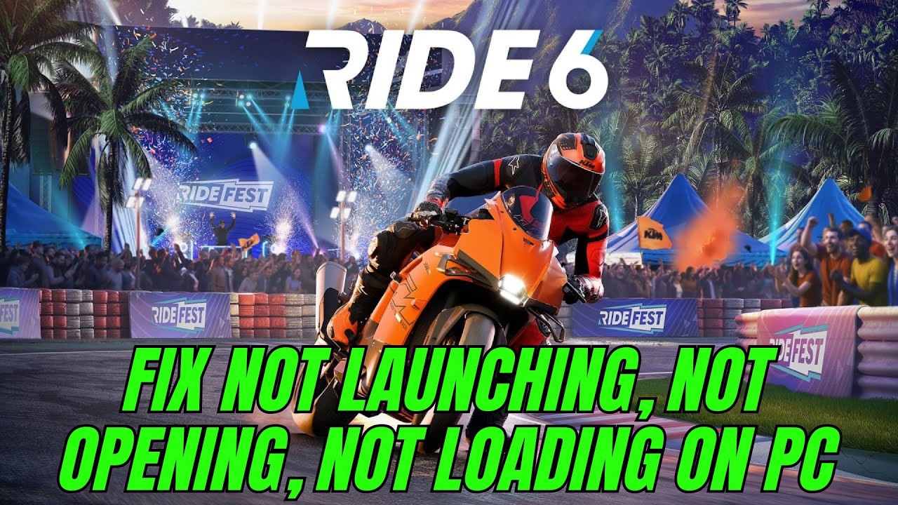 How To Fix RIDE 6 Not Launching, Not Opening, Stuck on Loading Screen Error On PC/Steam