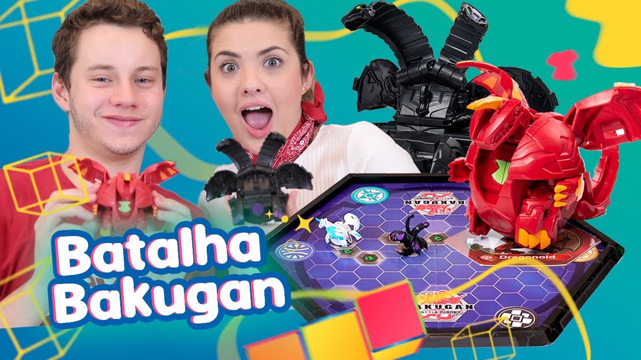 LIVIA X LEO: QUEM É O MELHOR NA BATALHA BAKUGAN?