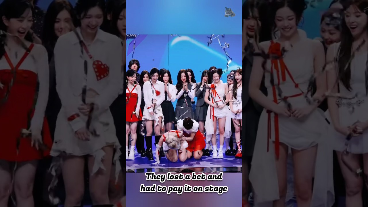 Они проиграли пари и должны были заплатить на сцене #Kpop #Shorts