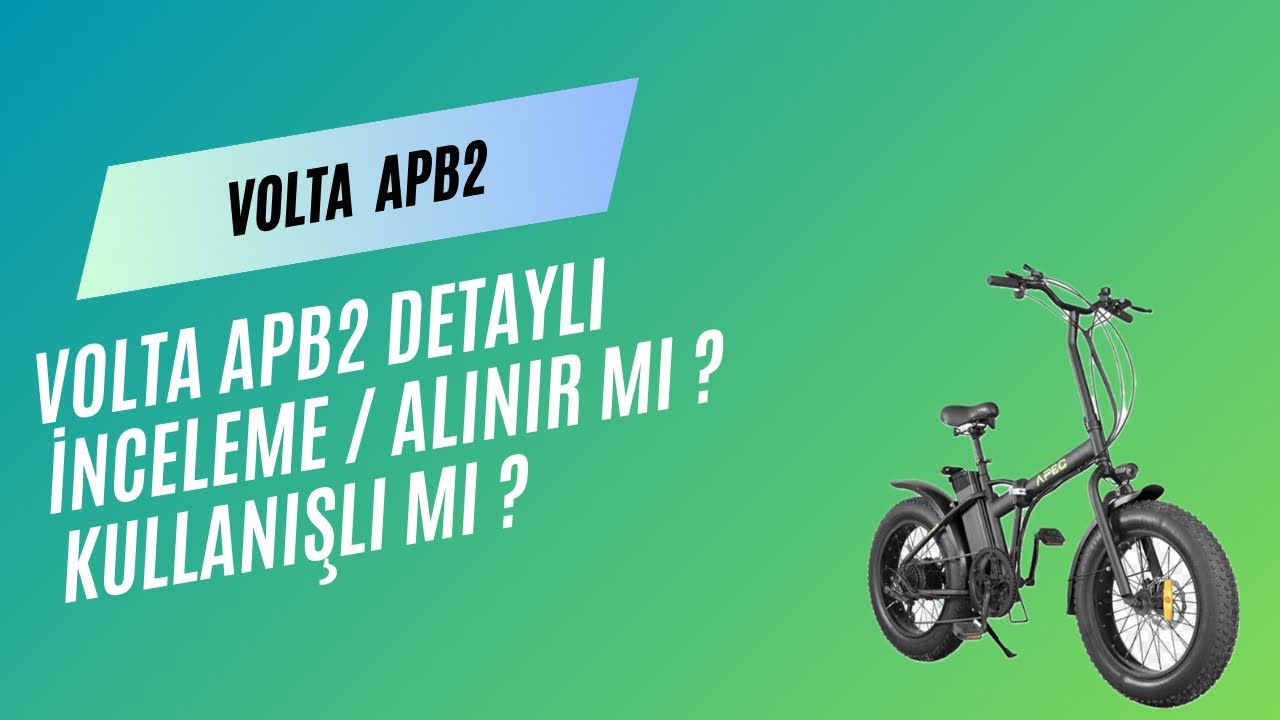 APEC APB2  #volta #a101aldınaldın İNCELEME VE SÜRÜŞ HAYALLER SUYA DÜŞTÜ