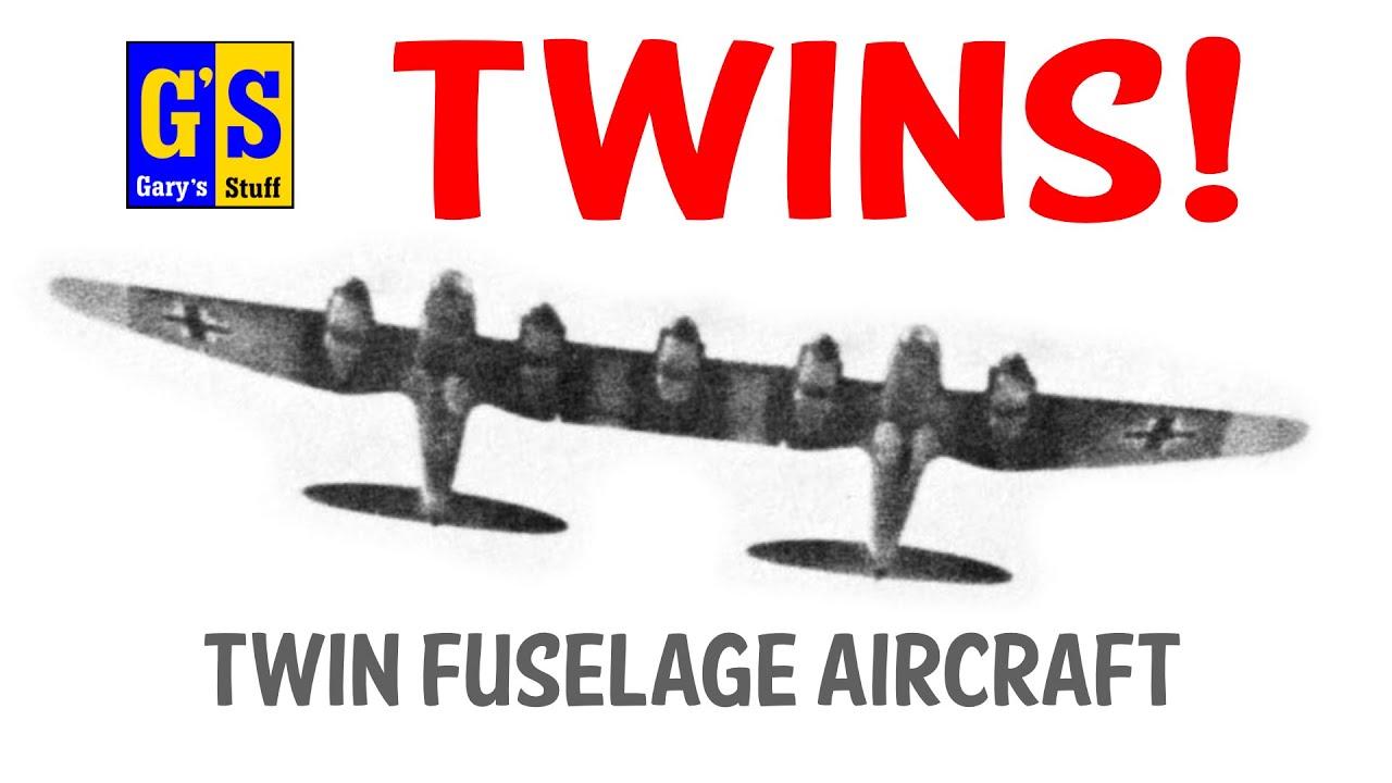 TWINS! The history of twin fuselage aircraft 1080P HD
