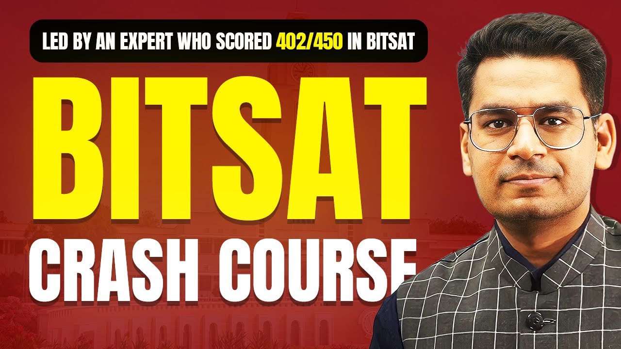 🔥 BITSAT 2025 Crash Course | Let's crack BITS Pilani CS | Anup sir | MathonGo