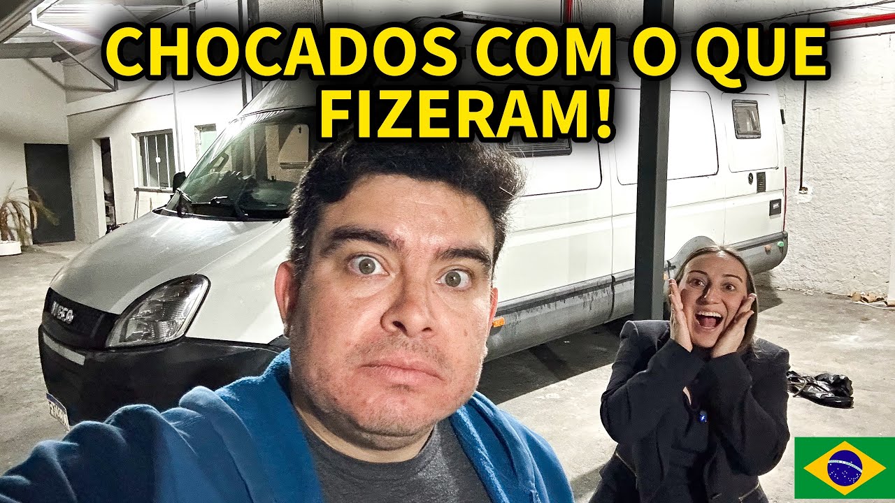 OLHA A SITUAÇÃO DO NOSSO MOTORHOME!