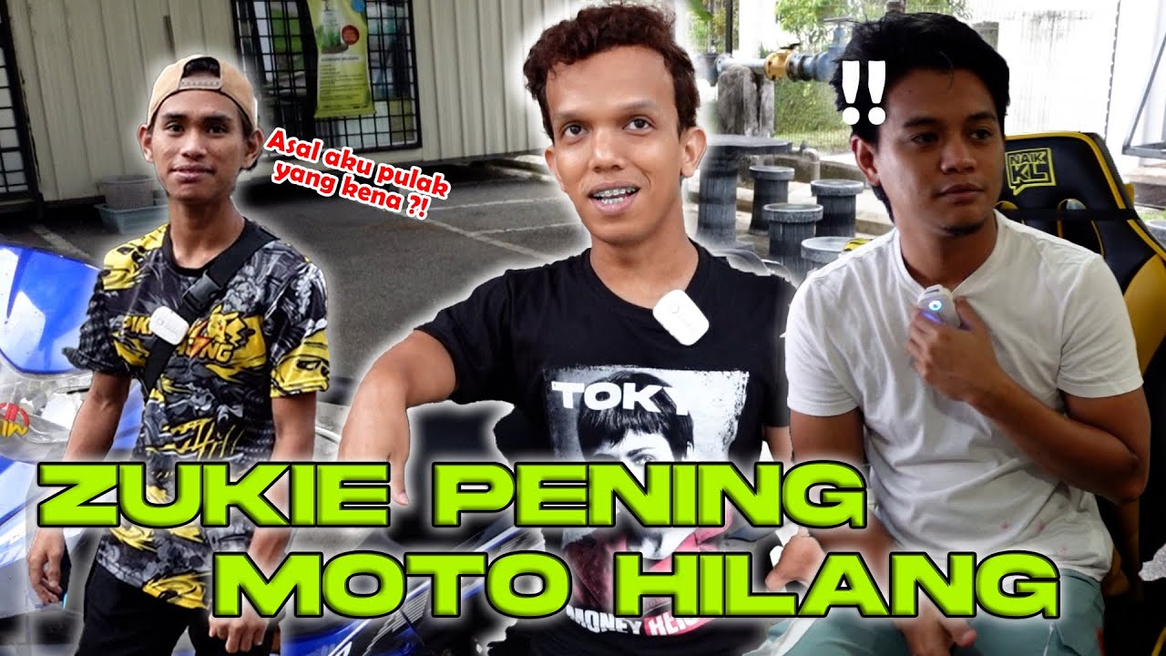 AKU BAWAK LARI MOTO ZUKIE (P*ANK)