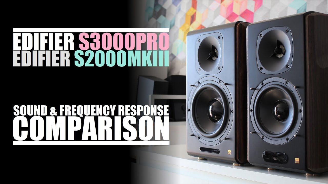 Edifier S2000MKIII против Edifier S3000PRO || Сравнение звука и частотных характеристик