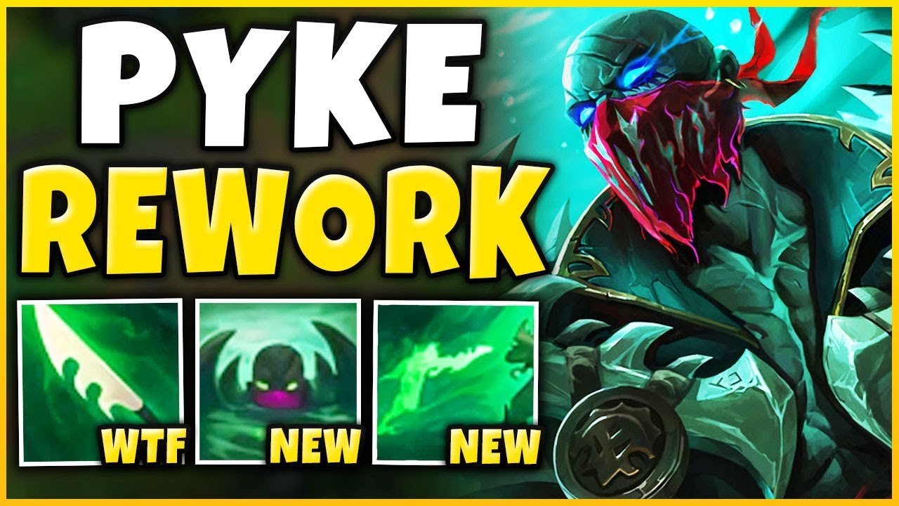 *NEW REWORK* PYKE IS NOW A POKE CHAMPION (RIOT MESSED UP) - League of Legends