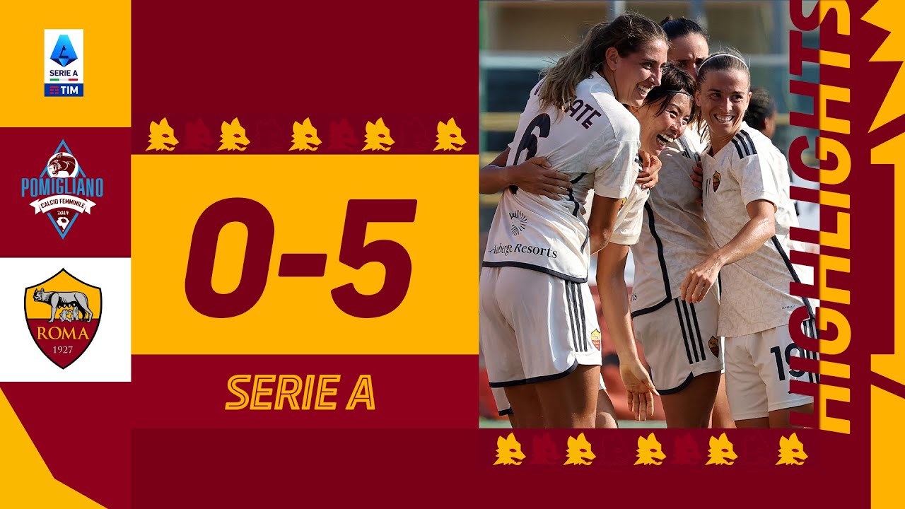 Pomigliano-Roma 0-5 | HIGHLIGHTS SERIE A FEMMINILE