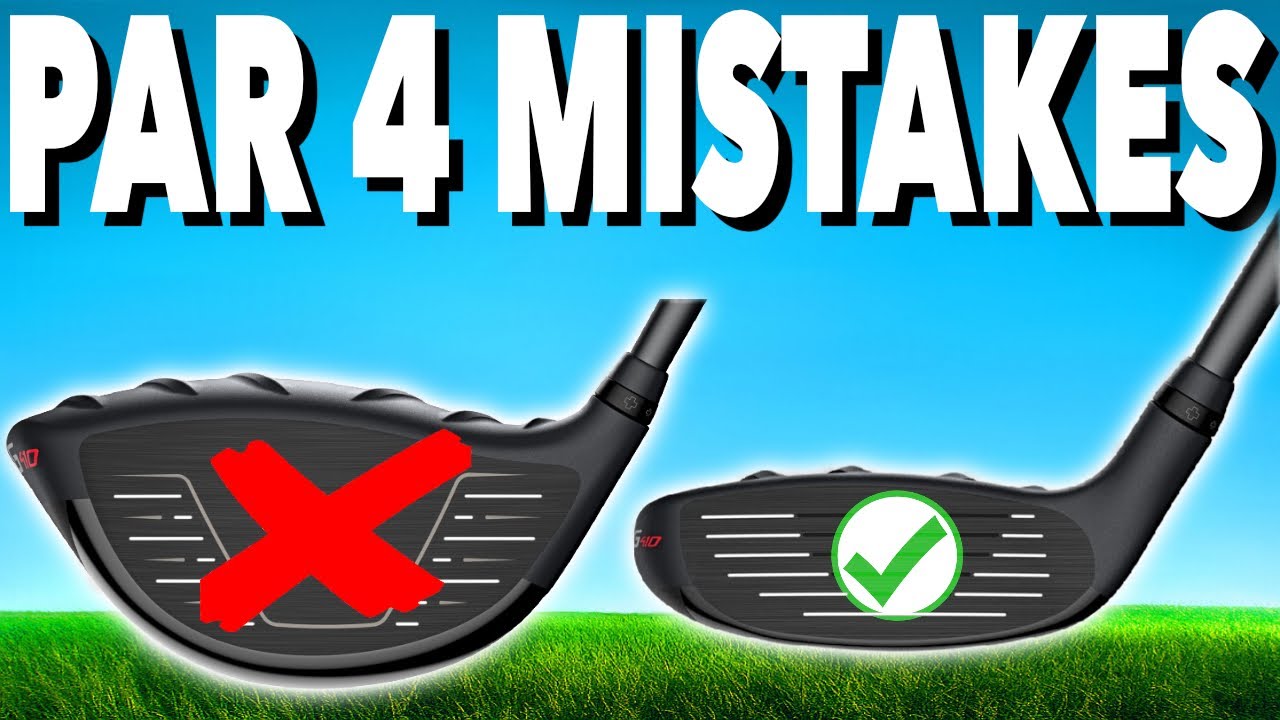 GOLFER'S BIGGEST MISTAKES ON PAR 4'S - Simple Golf Tips