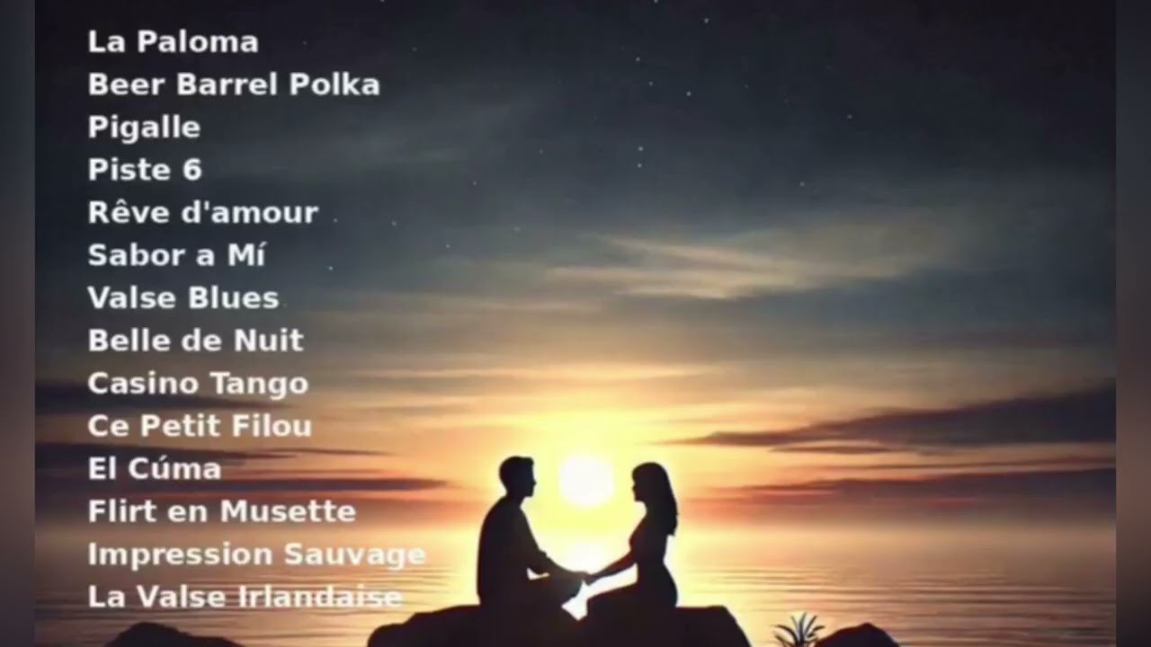The Best Romantic Accordion Melodies | French and Germany Playlist
