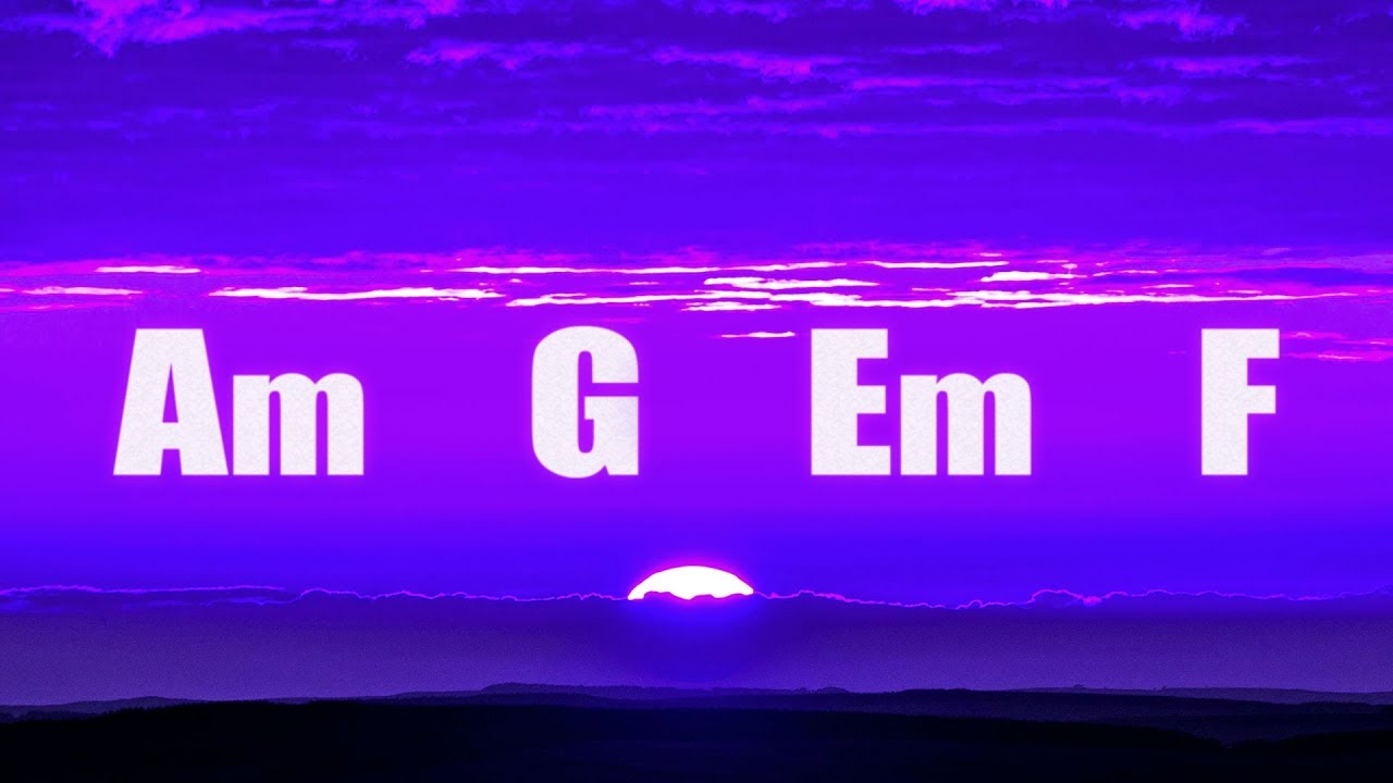 Guitar Backing Track Sad Emotional Ballad A Minor