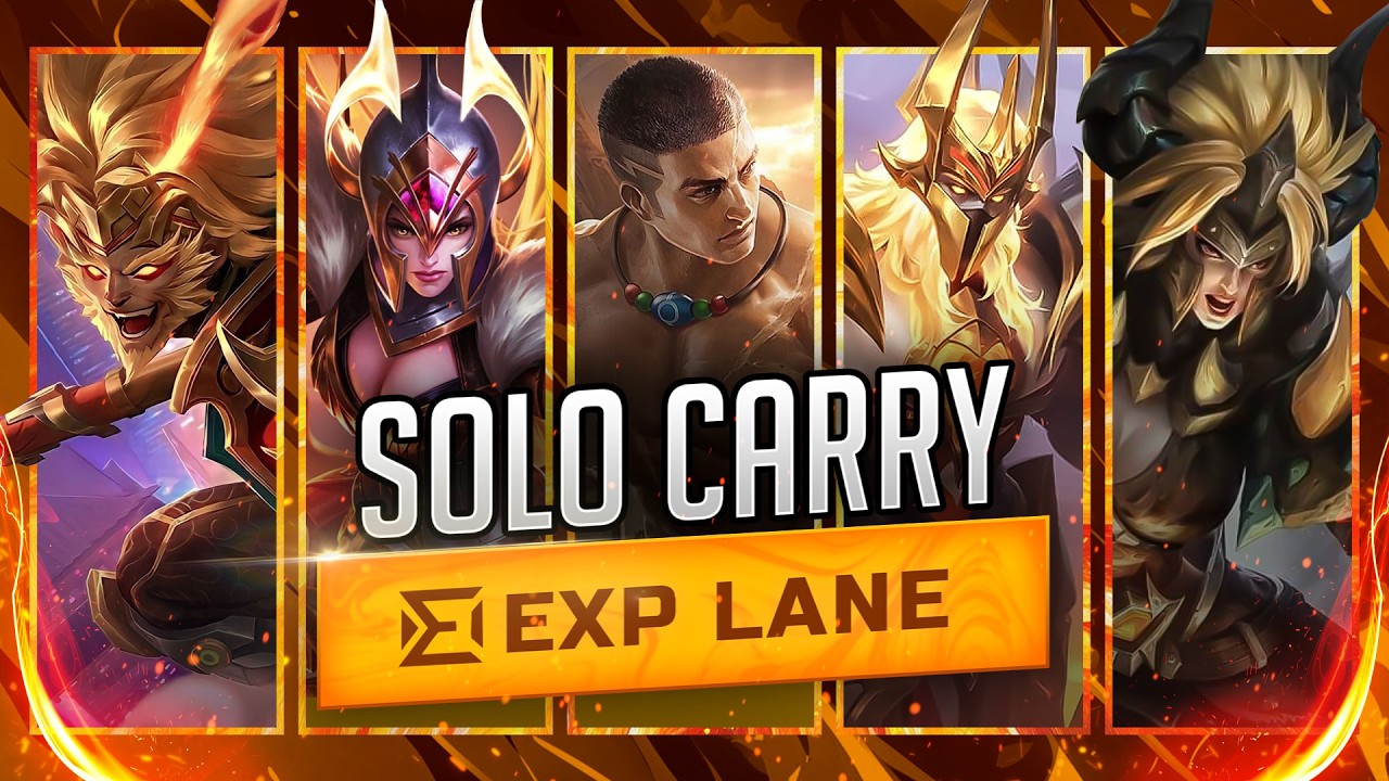 These EXP Lane Heroes Will SOLO CARRY Your Ranked Games | Exp Lane Tier List 2026