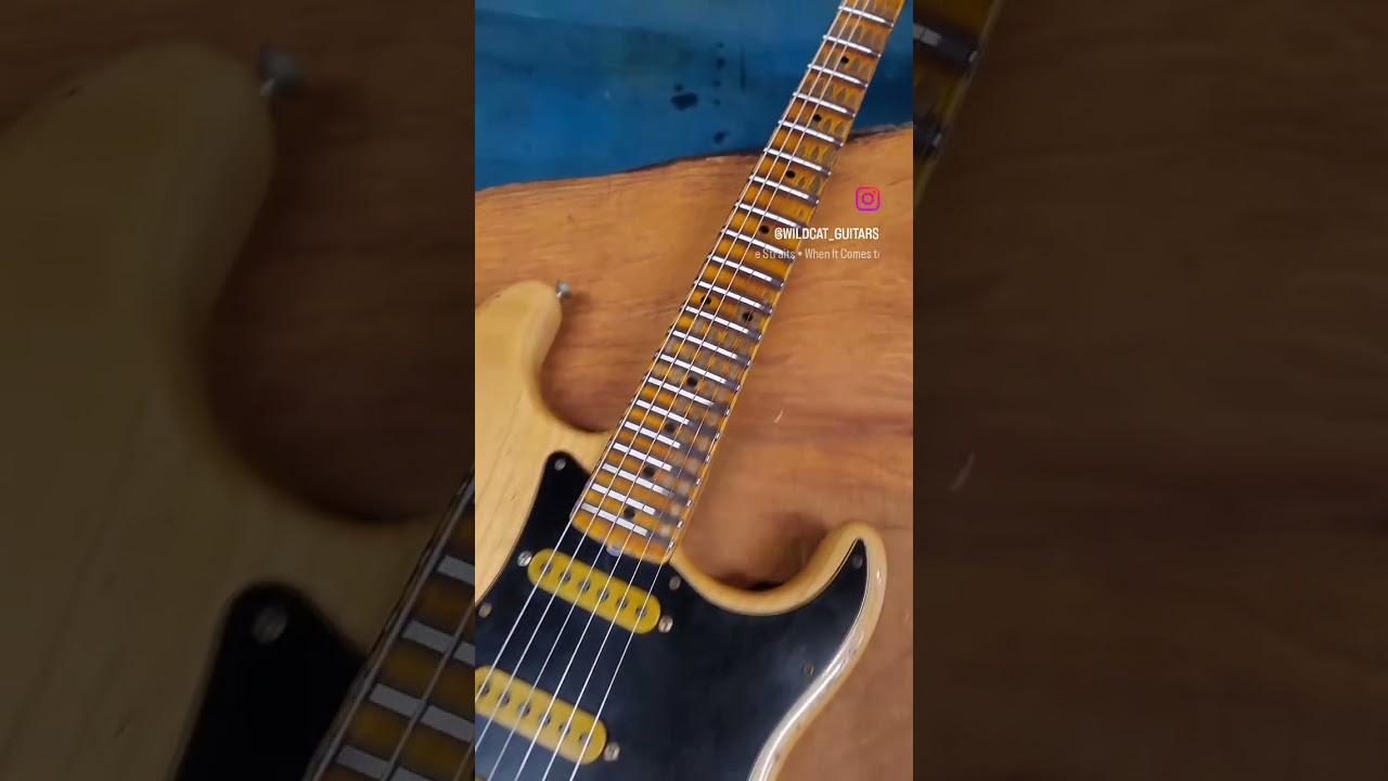 Aged Natural Alley Cat Strats now available in the 6-String-jungle! fabulous fender custom strat!
