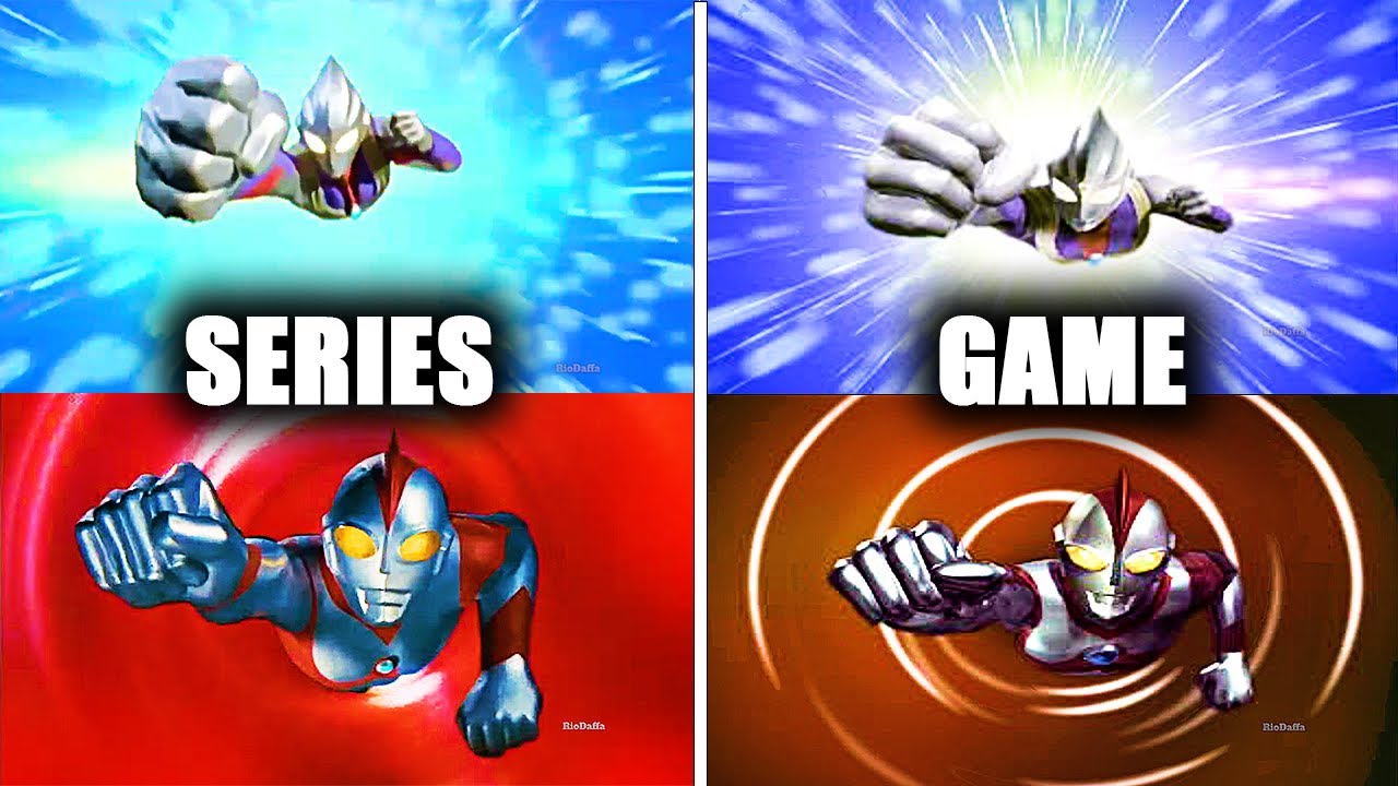 All Ultraman Transformation Comparison - Semua Perubahan Ultraman From Series and Game Ultraman FE 3
