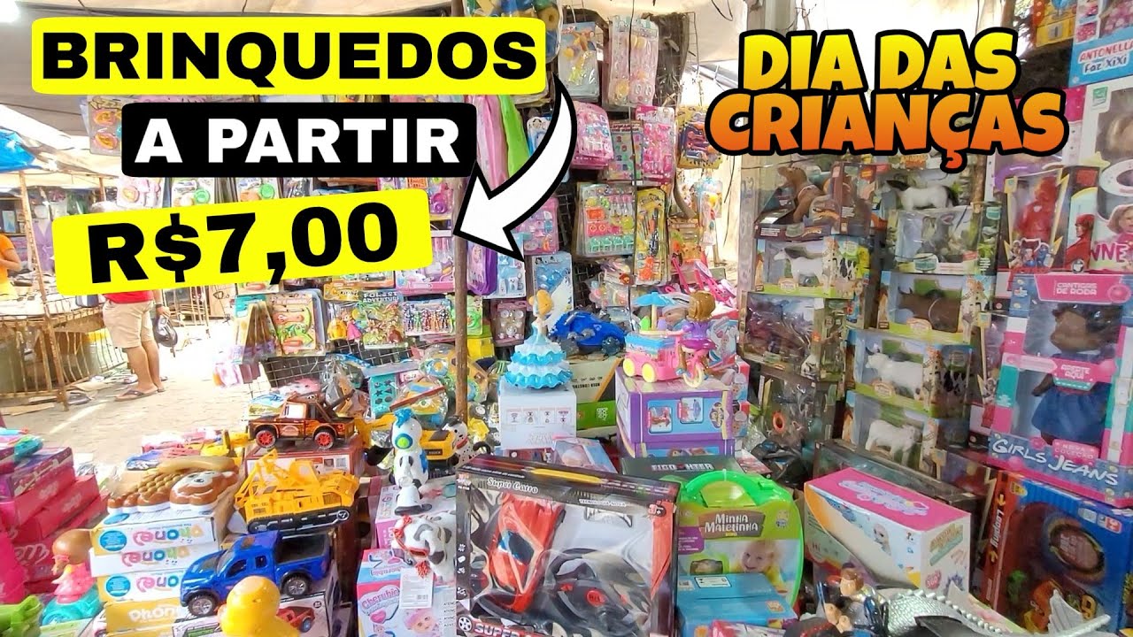CARUARU FEIRA DO PARAGUAI: Fornecedor de Brinquedos no Atacado