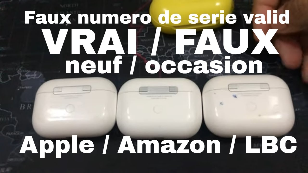 AirPods Pro Occasion | VRAI ou Contrefaçons | comment acheter occasion | Details