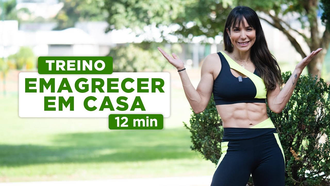 Exerc&iacute;cios para sedent&aacute;rio emagrecer em casa  - Carol Borba