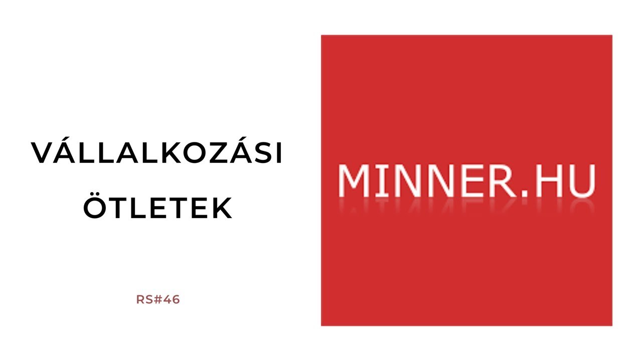 Vállalkozási ötletek - 5 éves a MINNER.HU