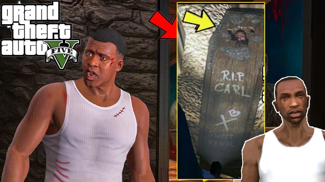 I Visit CJ Grave in GTA 5  -  GTA 5 horror  game play 2026 - GTA V Game Play video - GU Gaming