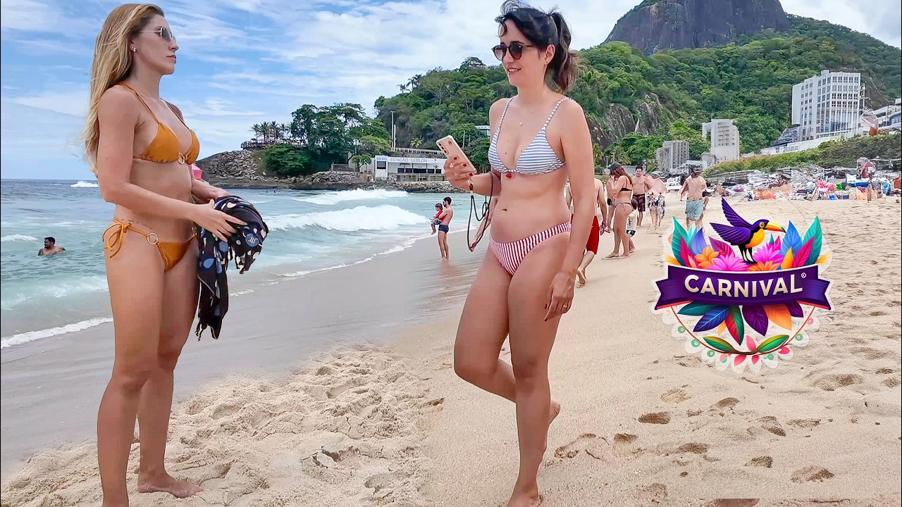 Leblon Beach Walking Tour Summer 2026 | Rio de Janeiro Brazil