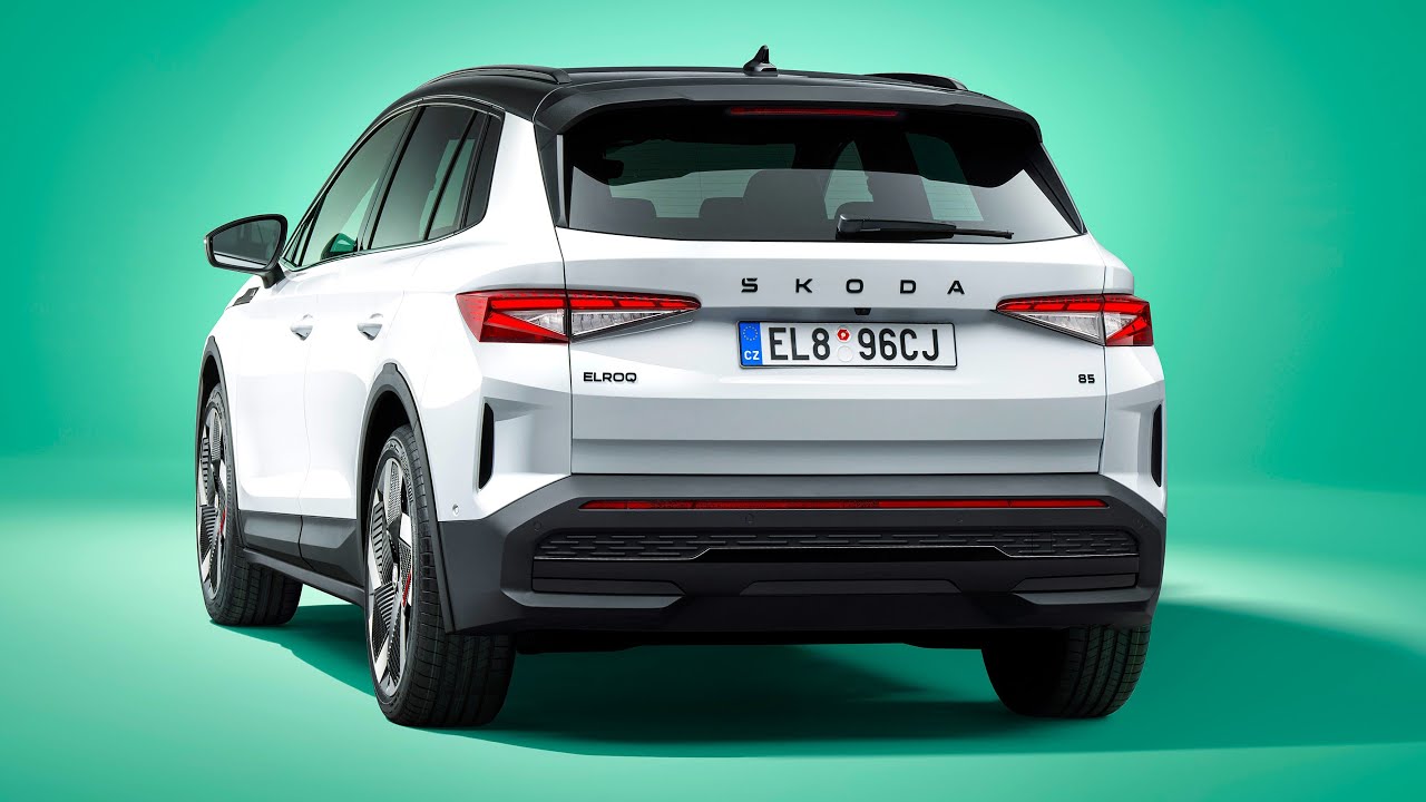 Новый компактный электрический внедорожник Skoda Elroq 2025 года
