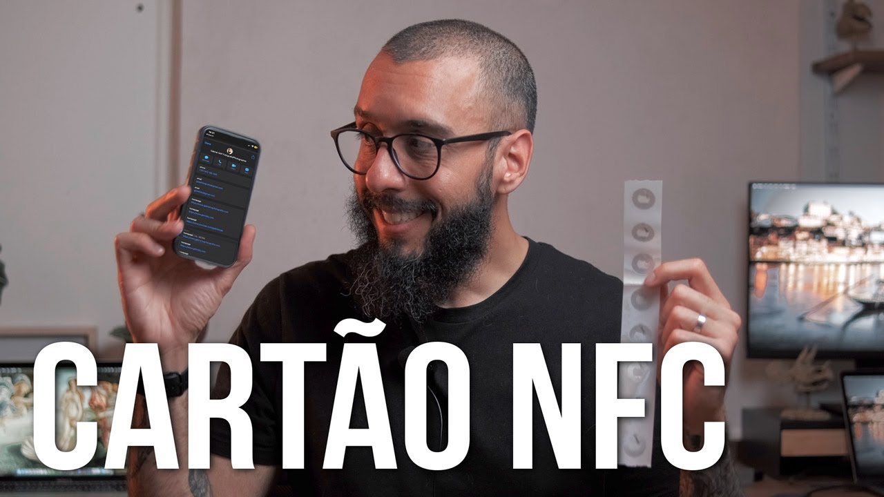 Como usar seu celular como CART&Atilde;O DE VISITA Virtual NFC