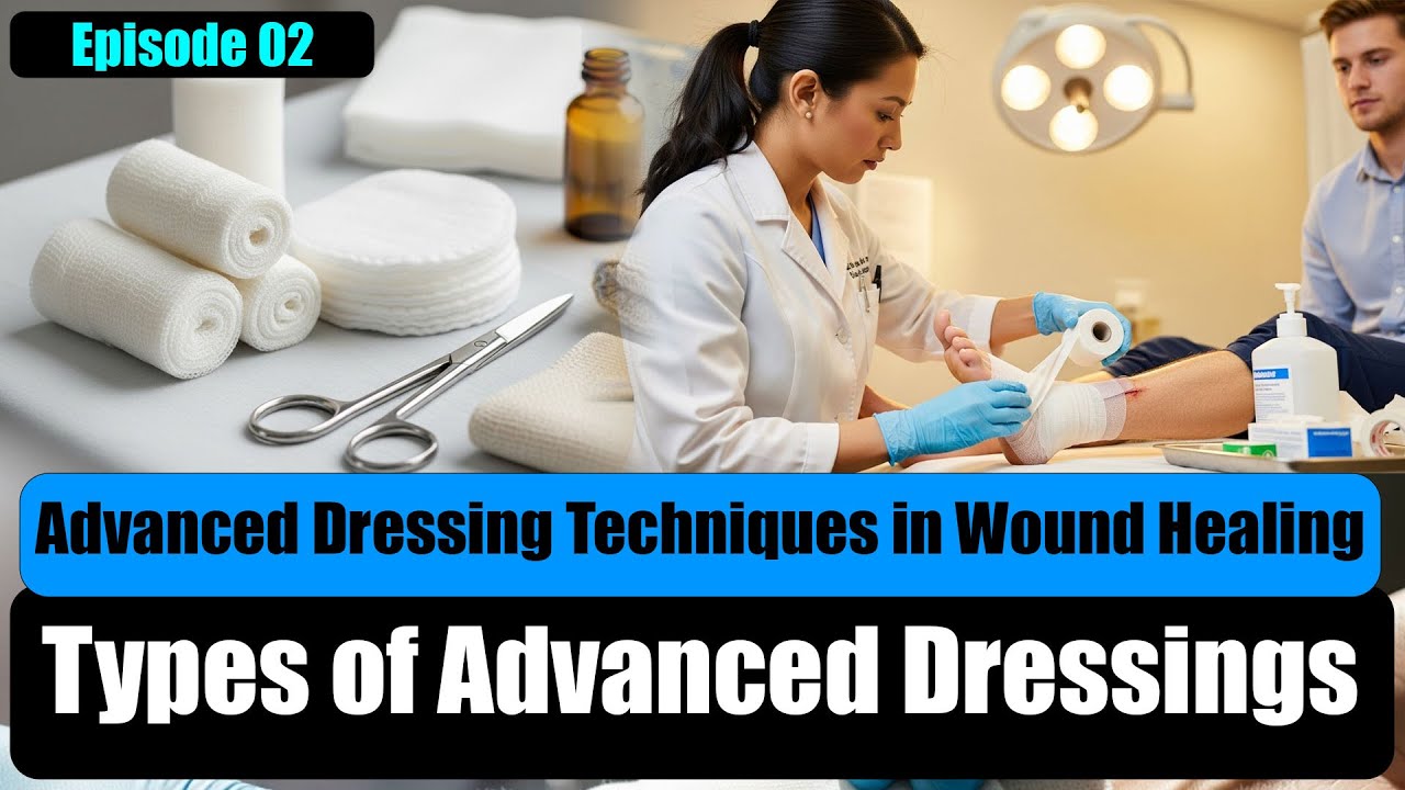 Advanced Dressing Techniques in Wound Healing  -  EP 02 -  Types of Advanced Dressings.