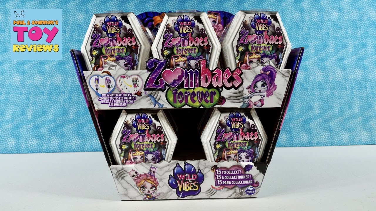 Открытие коробки с куклой Zombaes Forever Wild Vibes | PSToyReviews