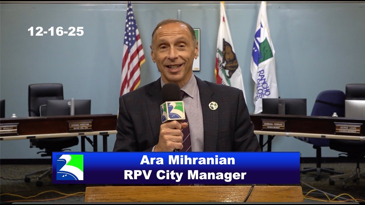 RPV City Council Update - 12-16-25