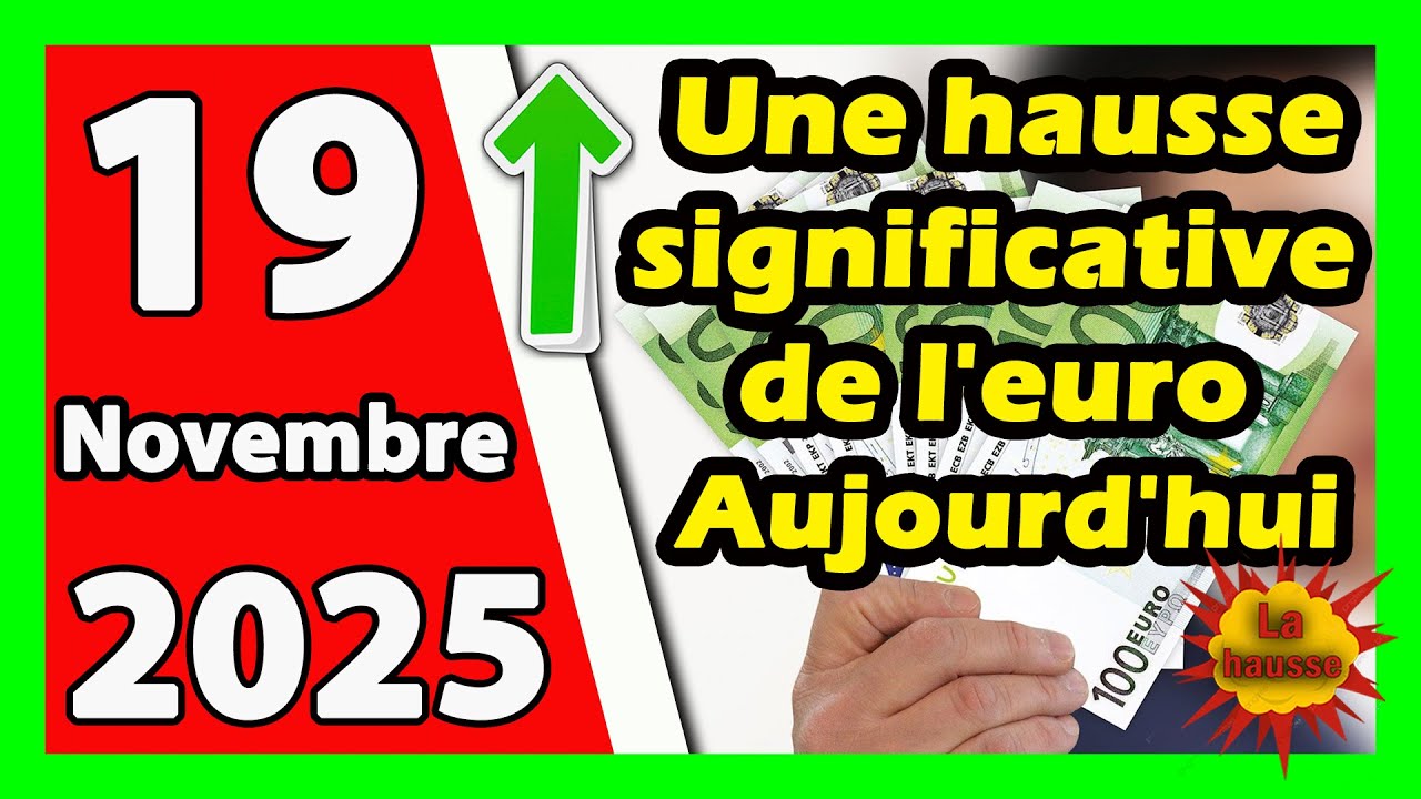 Prix d'euro en algerie march&eacute; noir aujourd'hui 19 Novembre 2025 Taux de change Cours dollars devise