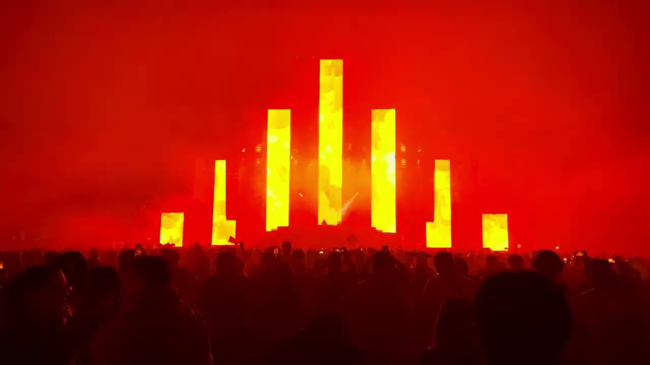 Angerfist EDC México 2024 - 4K / Bassrush & Basscon