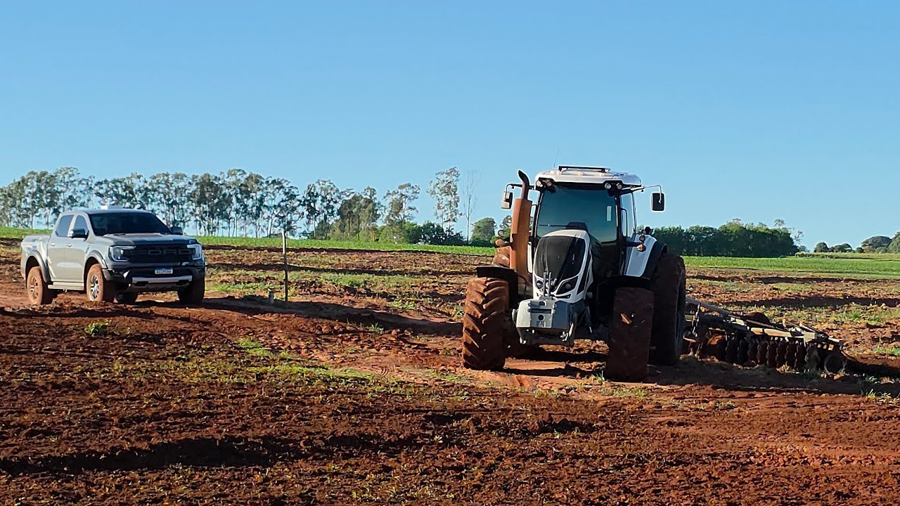 T 280 NÃO QUER TRABALHAR MAIS || PLANTIO DE TIFTON || PULVERIZAÇÃO DO MILHO