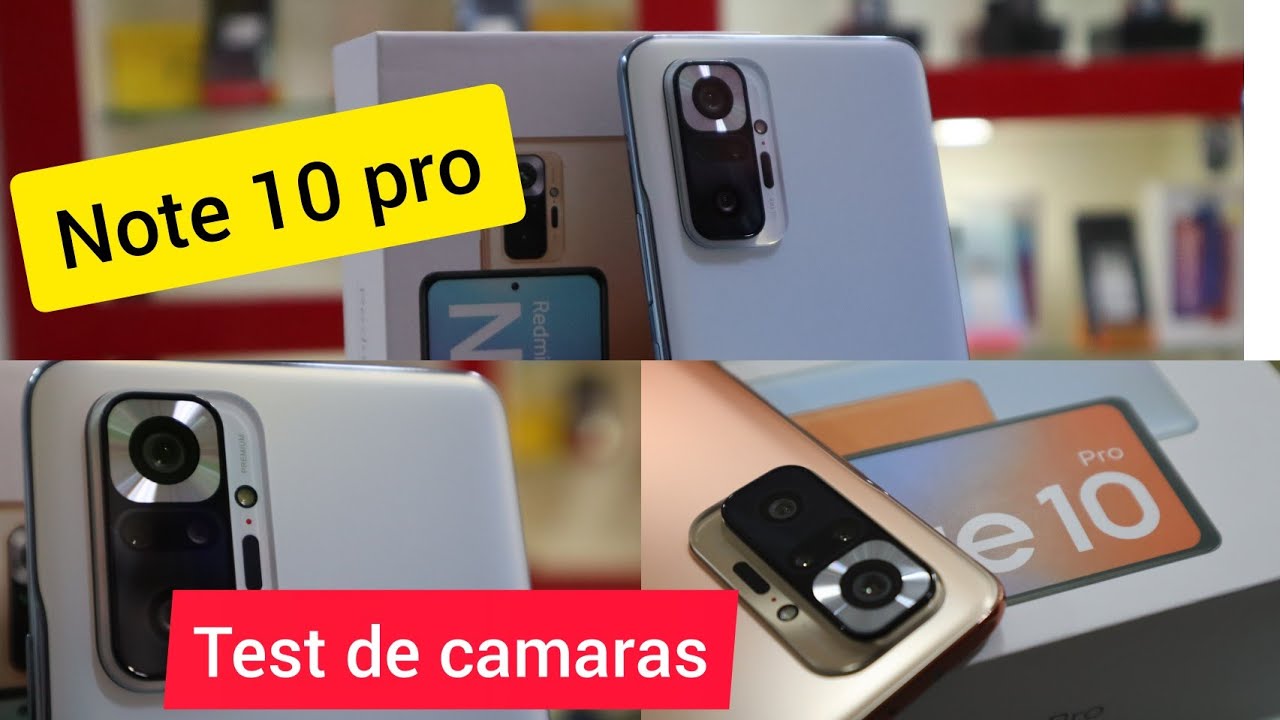 Xiaomi redmi note 10 PRO [ test de cámaras ] prueba completa de cámaras