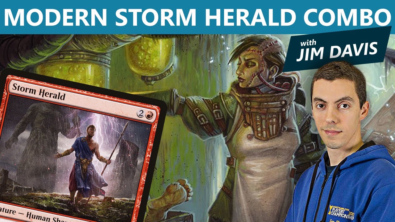 MTG: Modern Storm Herald Combo with Jim Davis