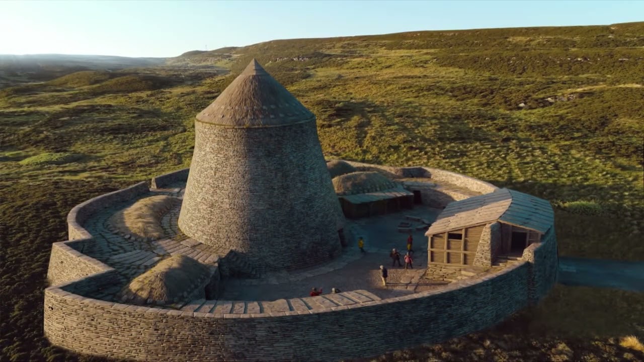 Atmospheric Flygla Site video (electronic)