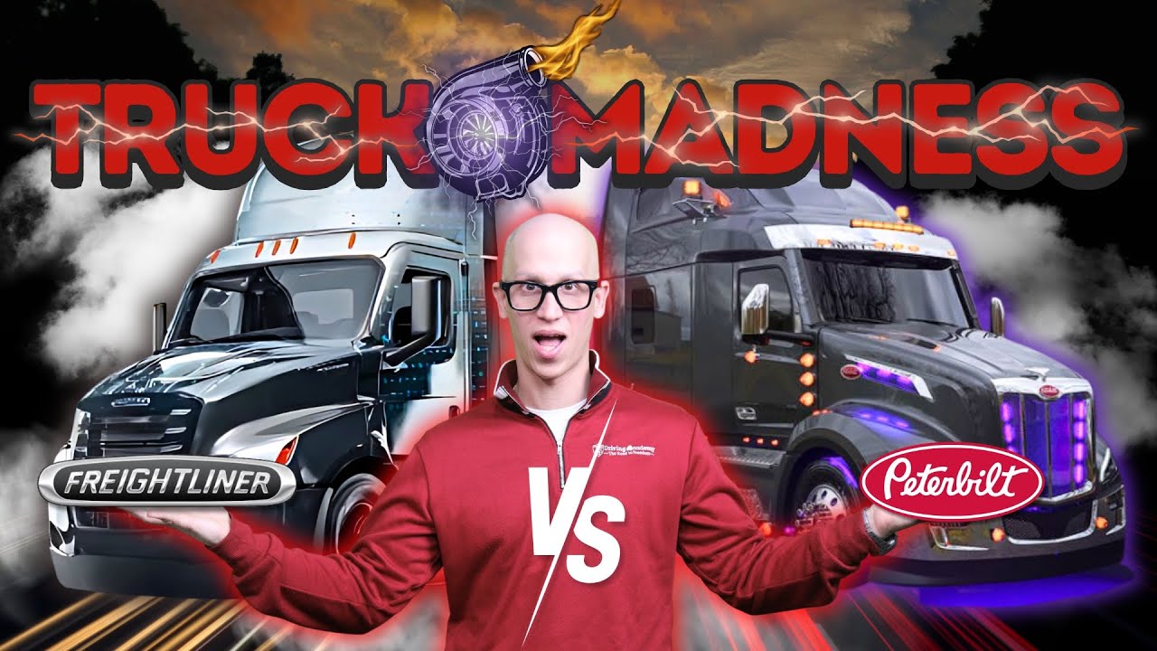 FREIGHTLINER CASCADIA против PETERBILT 579 | TRUCK MADNESS