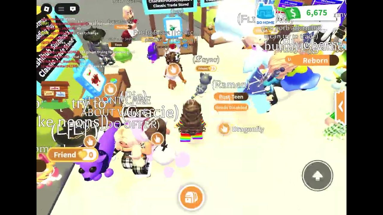 Trading in adopt me!