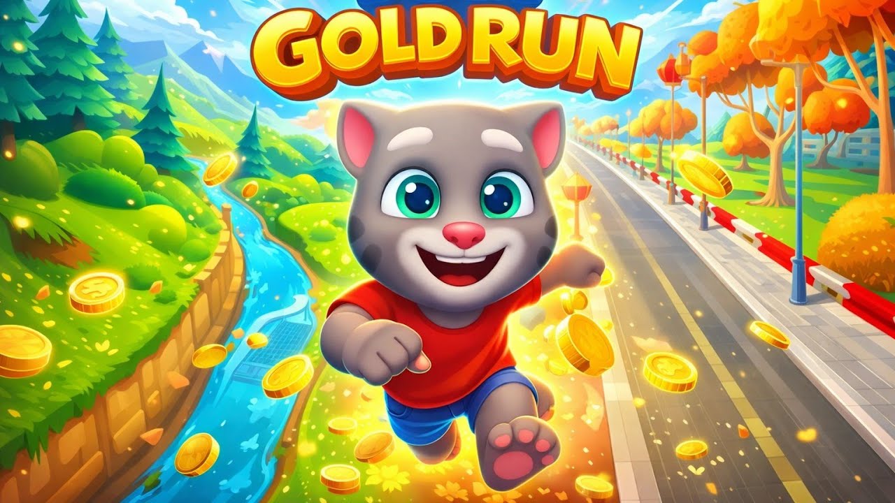 Tom Gold Run – Ultimate Coin Chase from Jungle to City! 🪙🔥