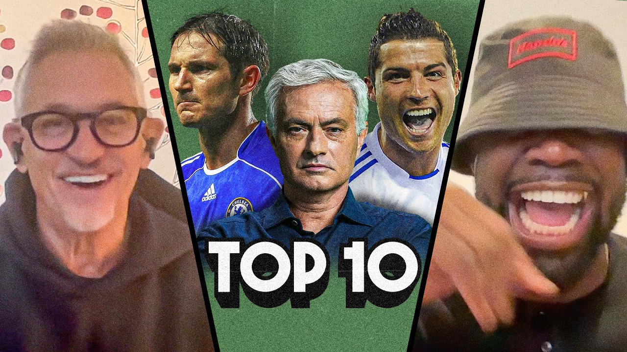 Top 10 Quiz - Which Players Have Played The Most Under Jose Mourinho?