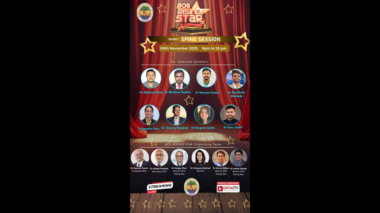 BOS RISING STAR &ndash; ROUND 1: SPINE SESSION
