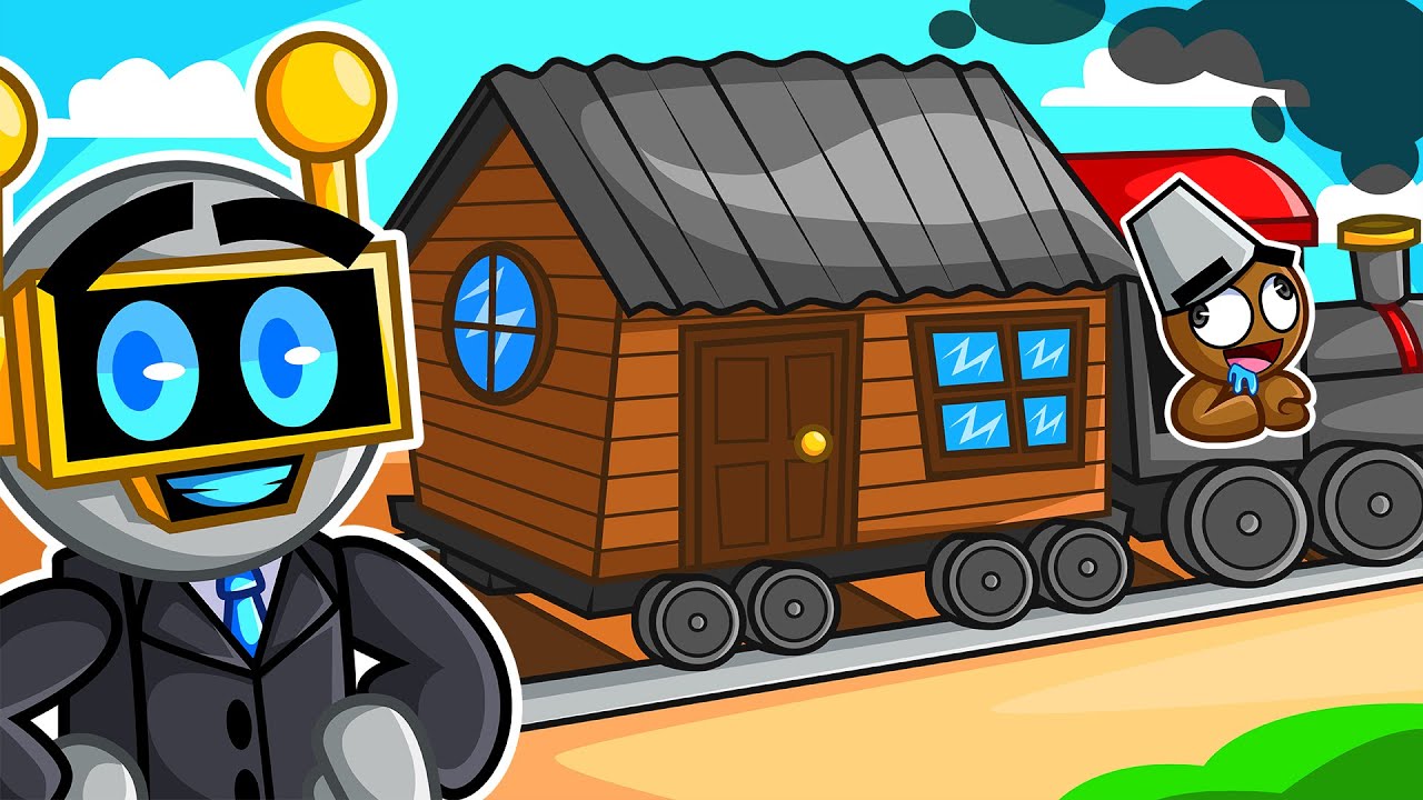 ¡CONVERTIMOS NUESTRO TREN en una CASA en DEAD RAILS! (sprunki)