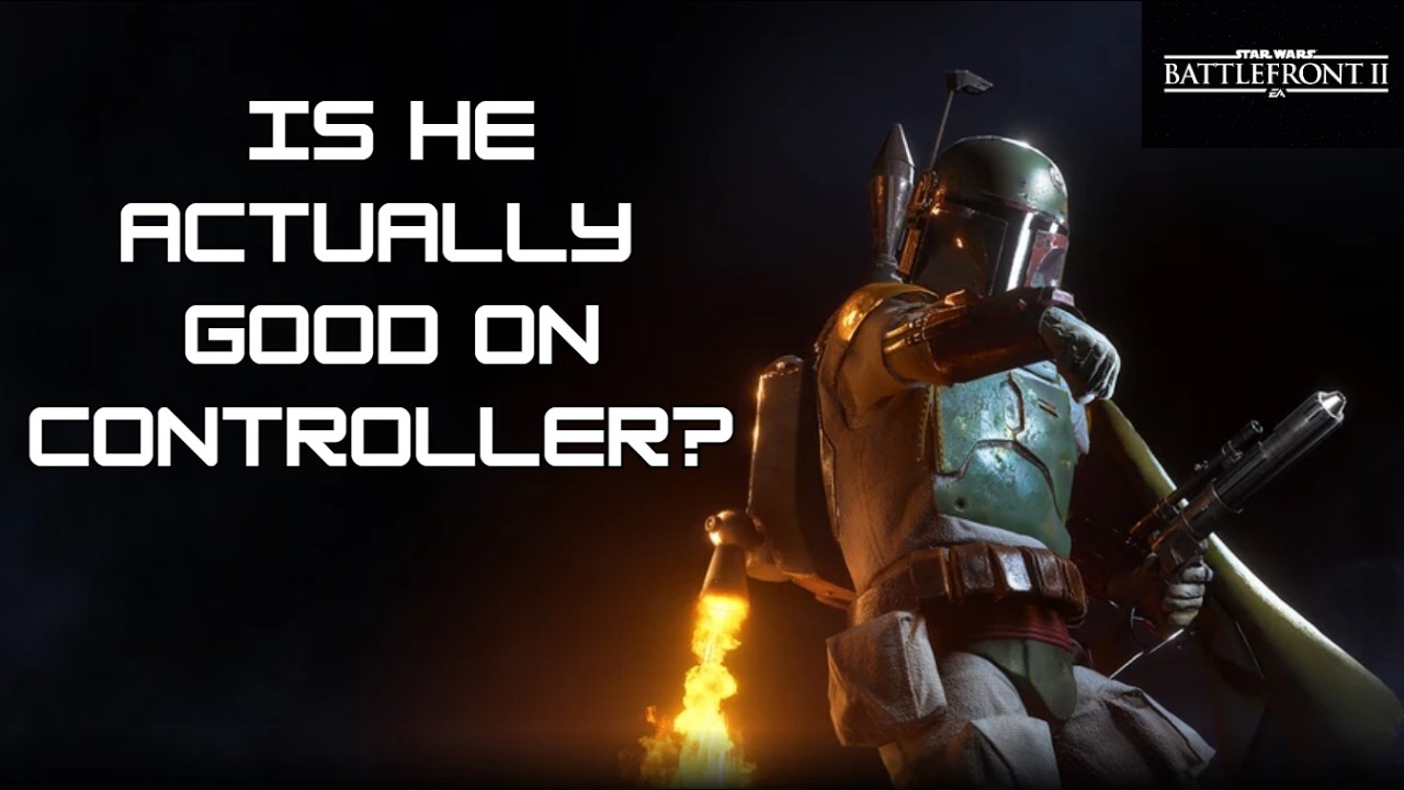 Боба Фетт просто БЕЗУМЕН на контроллере в Star Wars Battlefront 2.