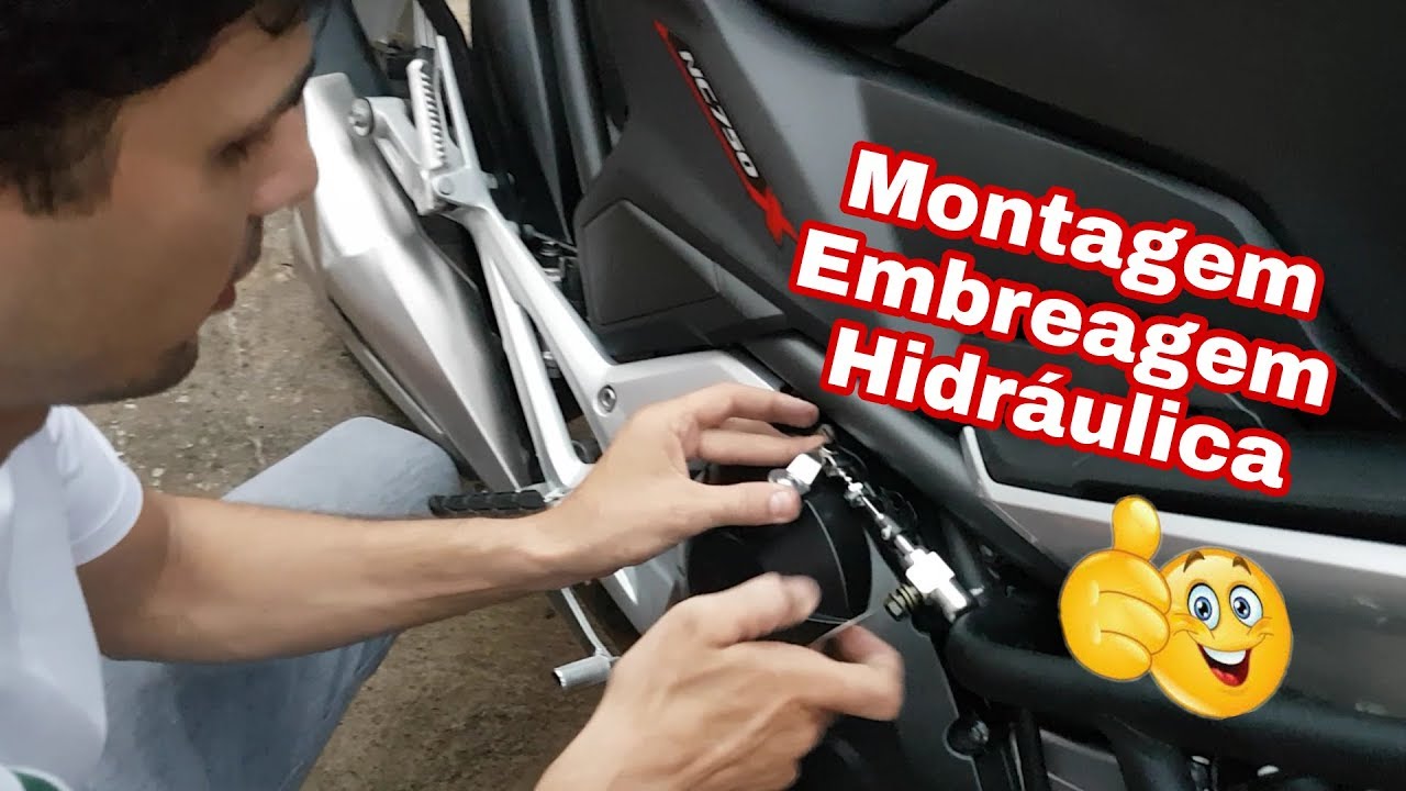 NC750X | Montagem da Embreagem Hidráulica Para NC750X