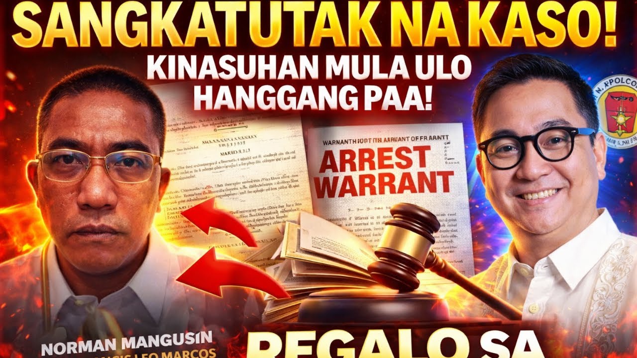 NORMAN MANGUSIN AKA FLM PATONG PATONG NA KASO ANG REGALO KAY ATTY. RALPH CALINISAN NG NAPOLCOM