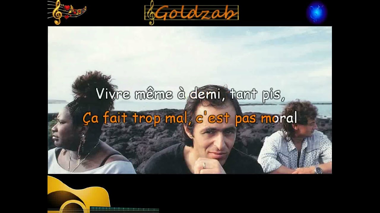 Karaoké Fredericks Goldman Jones - Vivre cent vies