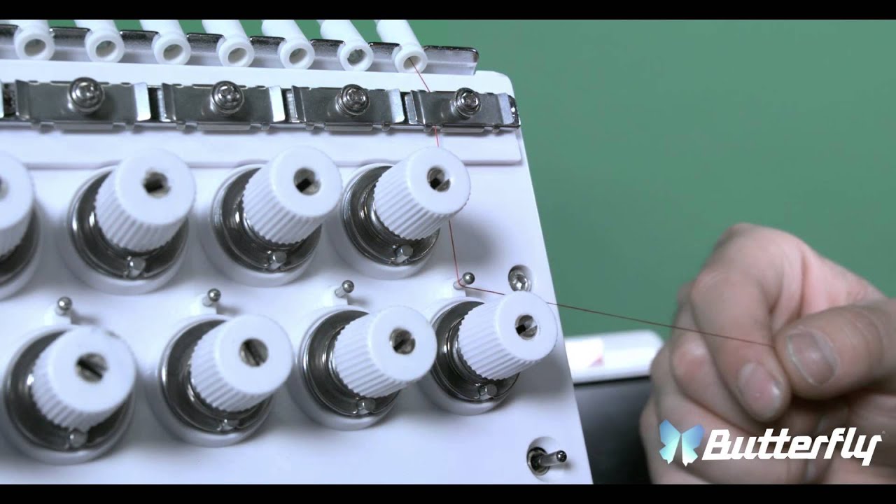 Ch 7: Threading Machine - Butterfly EMB Tutorial Series