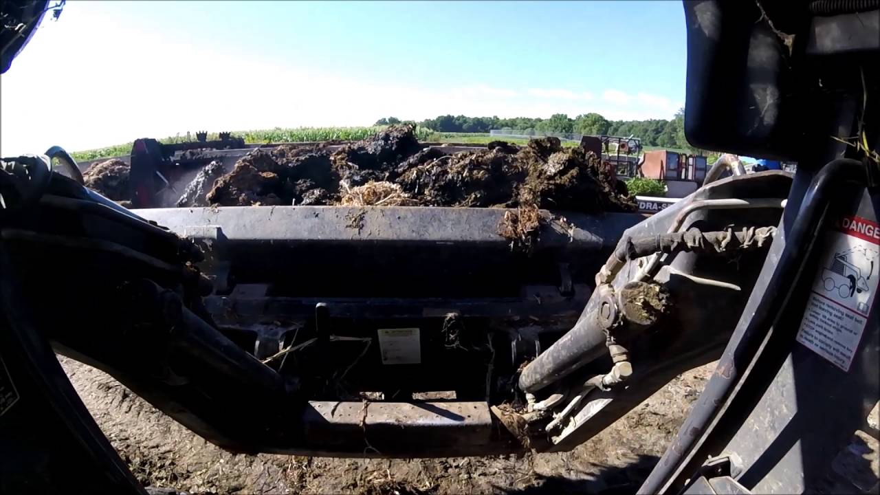 Loading Manure