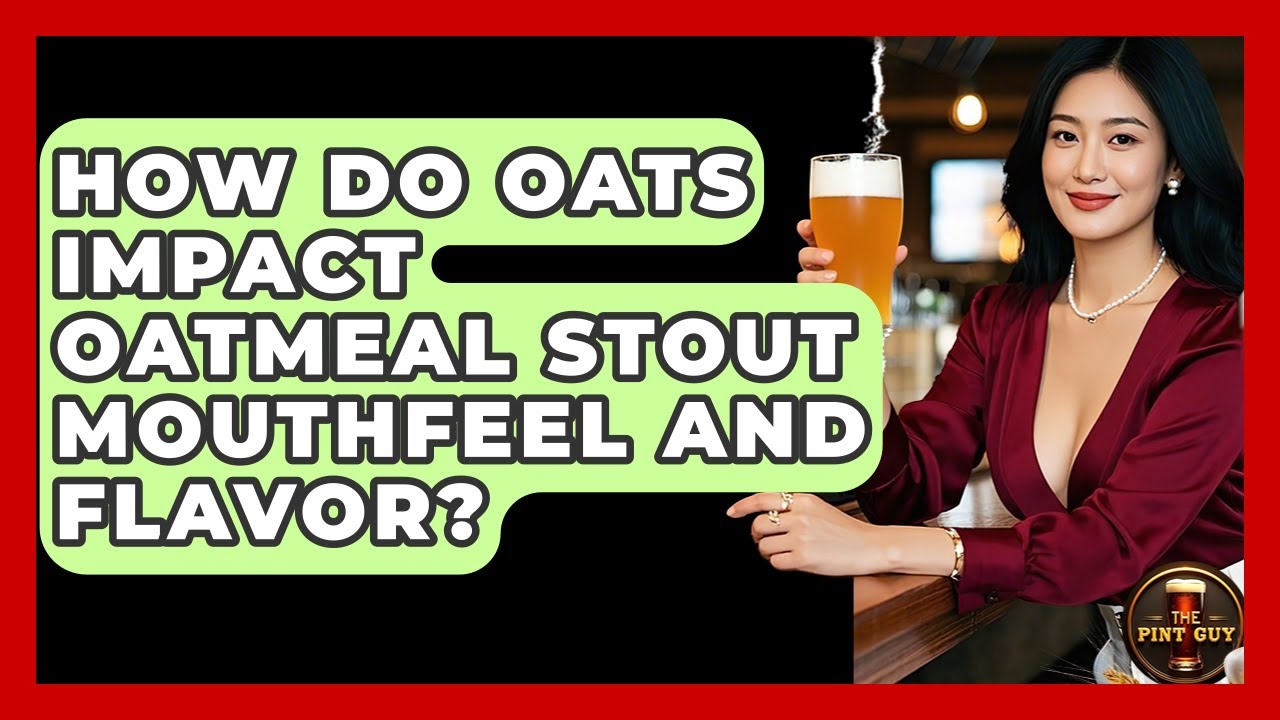 How Do Oats Impact Oatmeal Stout Mouthfeel And Flavor? - The Pint Guy